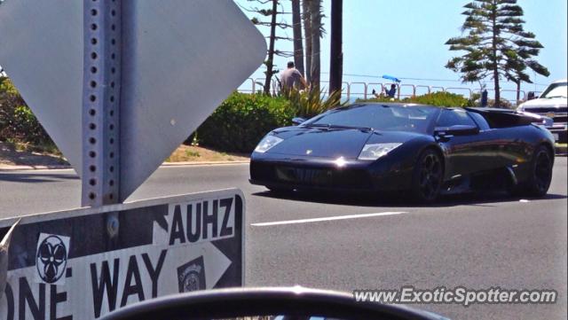 Lamborghini Murcielago spotted in Huntington Beach, California