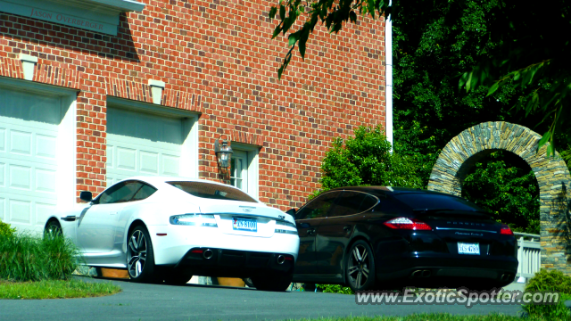 Aston Martin DBS spotted in Great Falls, Virginia