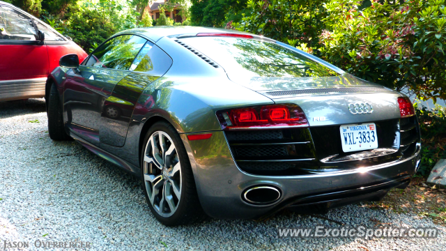 Audi R8 spotted in Great Falls, Virginia