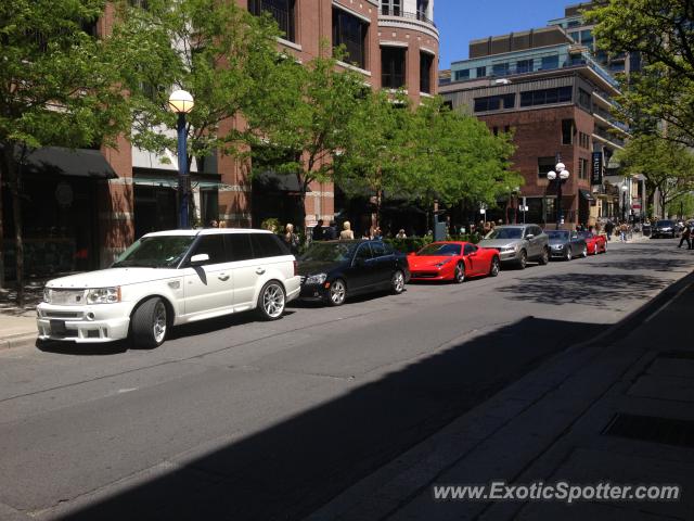 Ferrari 458 Italia spotted in Toronto, Canada