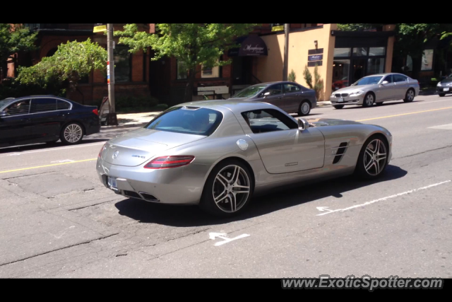 Mercedes SLS AMG spotted in Toronto, Canada