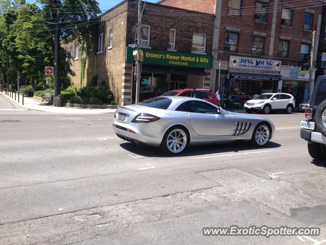 Mercedes SLR spotted in Toronto, Canada