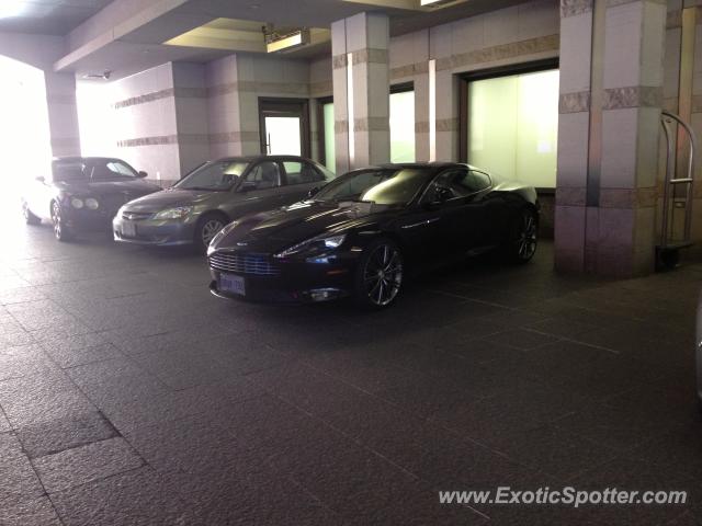 Aston Martin Virage spotted in Toronto, Canada