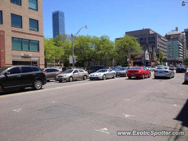 Mercedes SLR spotted in Toronto, Canada