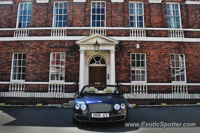 Bentley Continental spotted in York, United Kingdom