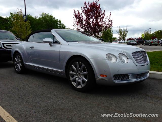 Bentley Continental spotted in Merrimack, New Hampshire