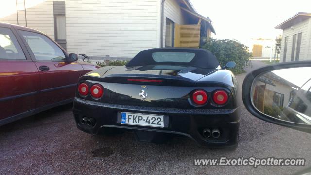 Ferrari 360 Modena spotted in Espoo, Finland