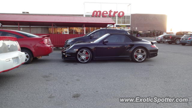 Porsche 911 Turbo spotted in Timmins, Canada