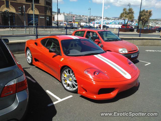 Ferrari 360 Modena spotted in Douglas, United Kingdom