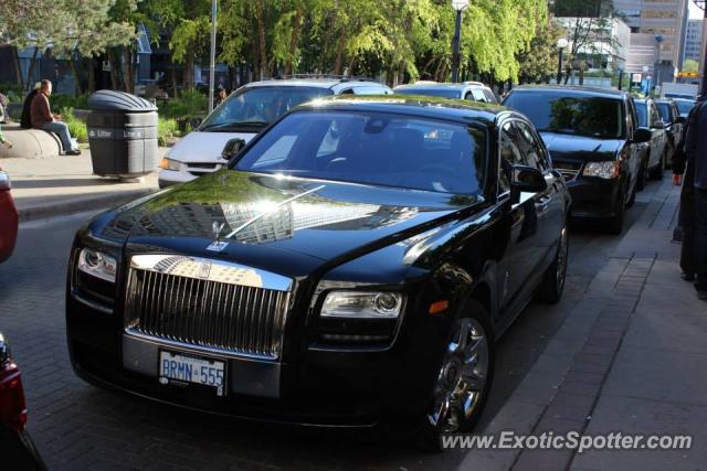 Rolls Royce Ghost spotted in Toronto, Canada