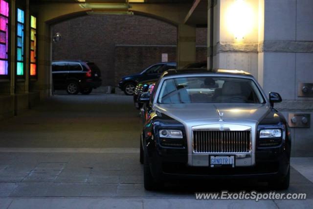 Rolls Royce Ghost spotted in Toronto, Canada