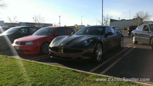 Fisker Karma spotted in Schaumburg, Illinois