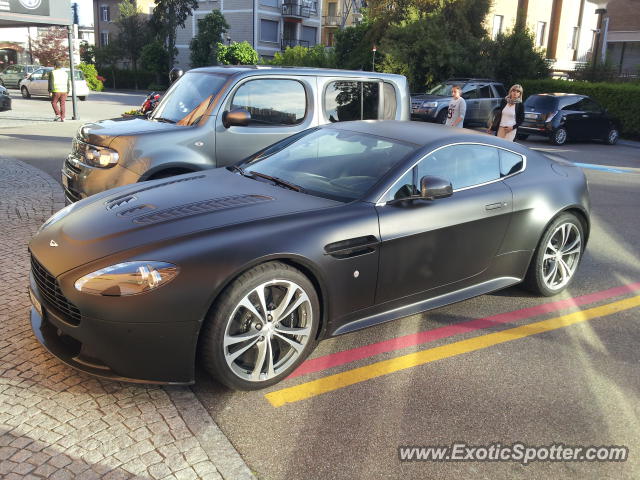 Aston Martin Vantage spotted in Como, Italy