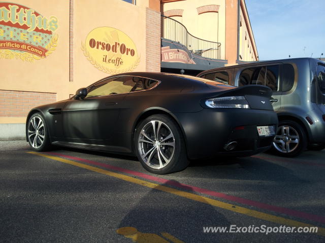 Aston Martin Vantage spotted in Como, Italy