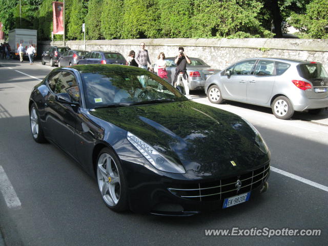 Ferrari FF spotted in Cernobbio, Italy