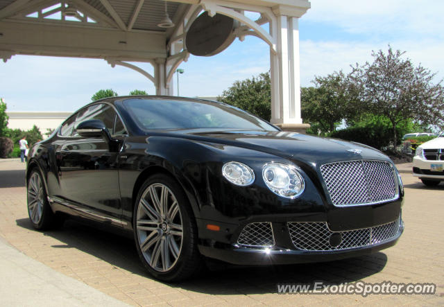 Bentley Continental spotted in Columbus, Ohio