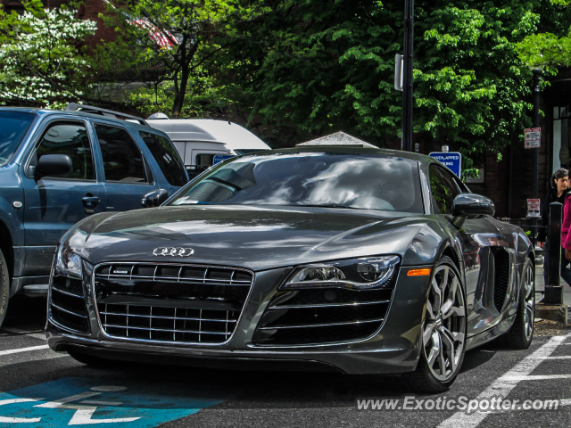 Audi R8 spotted in Boston, Massachusetts