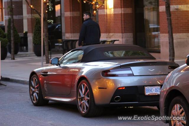 Aston Martin Vantage spotted in Toronto, Canada