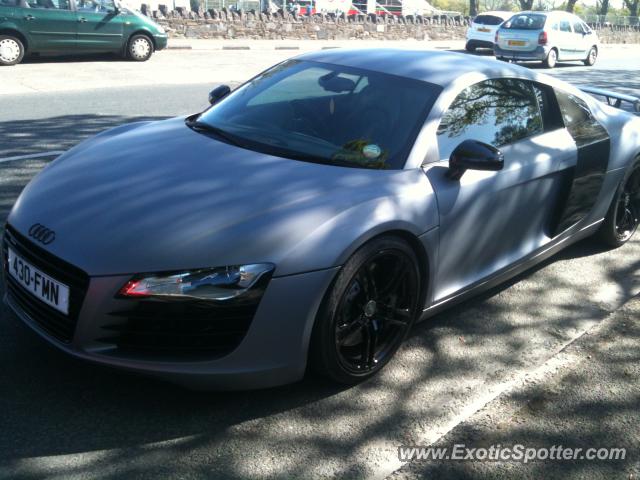 Audi R8 spotted in Douglas, United Kingdom