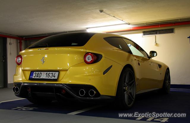 Ferrari FF spotted in Prague, Czech Republic