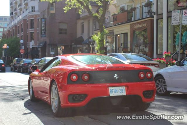 Ferrari 360 Modena spotted in Toronto, Canada