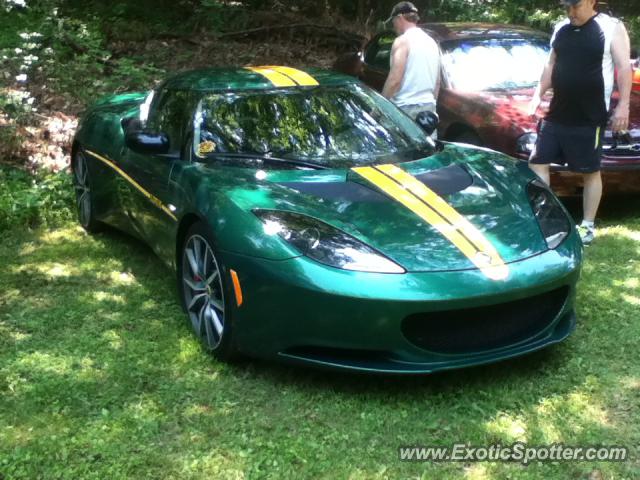 Lotus Evora spotted in Hellertown, Pennsylvania