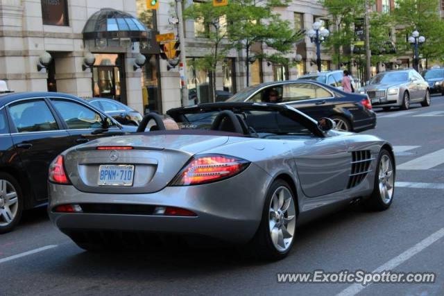 Mercedes SLR spotted in Toronto, Canada