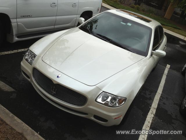 Maserati Quattroporte spotted in Alpharetta, Georgia