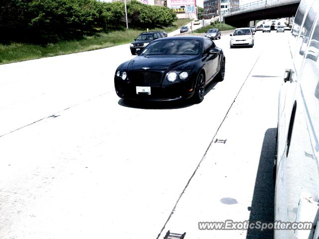 Bentley Continental spotted in Chicago, Illinois