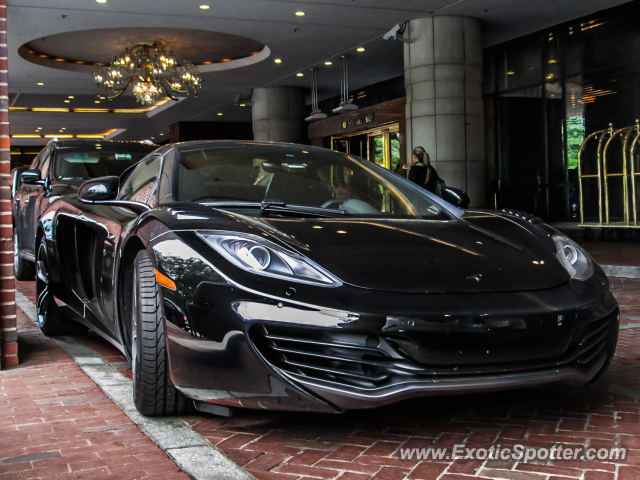 Mclaren MP4-12C spotted in Boston, Massachusetts