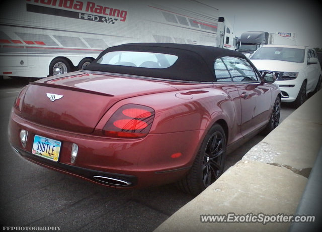 Bentley Continental spotted in Indianapolis, Indiana