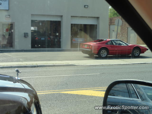 Ferrari 308 spotted in Red Bank, New Jersey