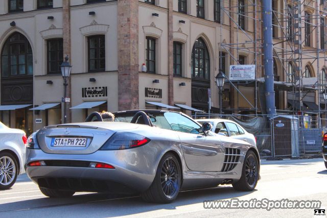 Mercedes SLR spotted in Munich, Germany