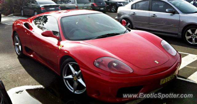 Ferrari 360 Modena spotted in Sydney, Australia