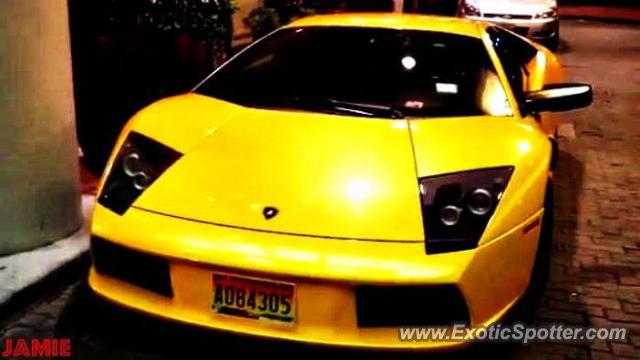 Lamborghini Murcielago spotted in Baltimore, Maryland