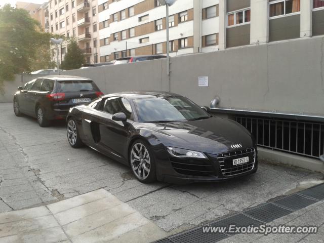 Audi R8 spotted in Bergamo, Italy