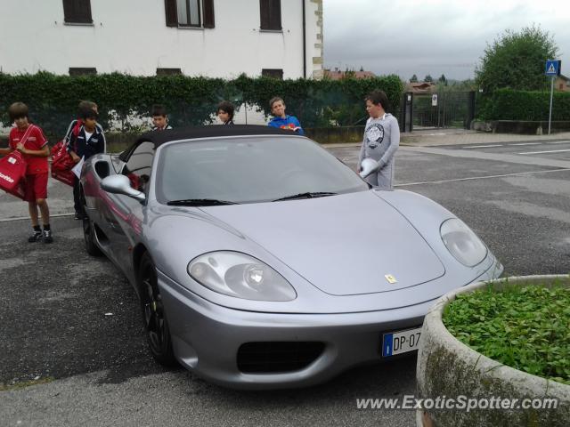 Ferrari 360 Modena spotted in Bergamo, Italy