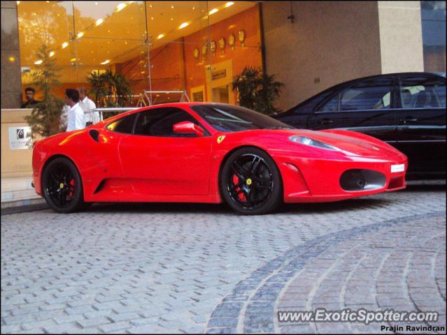 Ferrari F430 spotted in Bangalore, India