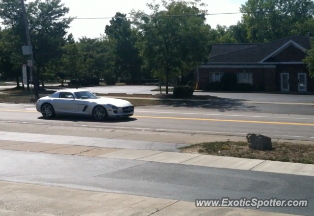 Mercedes SLS AMG spotted in Amherst, New York