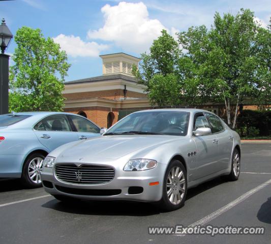 Maserati Quattroporte spotted in New Albany, Ohio