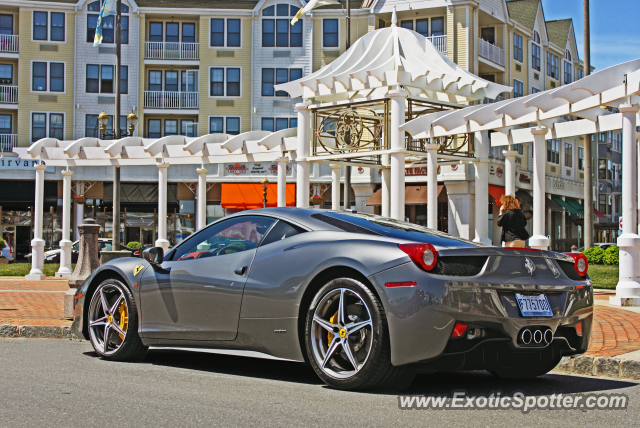 Ferrari 458 Italia spotted in Long Branch, New Jersey