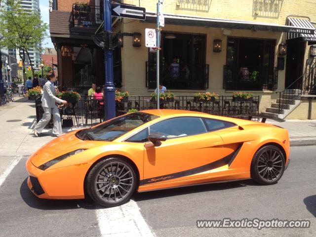 Lamborghini Gallardo spotted in Toronto, Canada