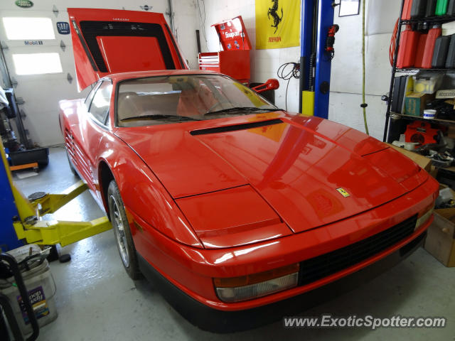 Ferrari Testarossa spotted in Harrisburg, Pennsylvania