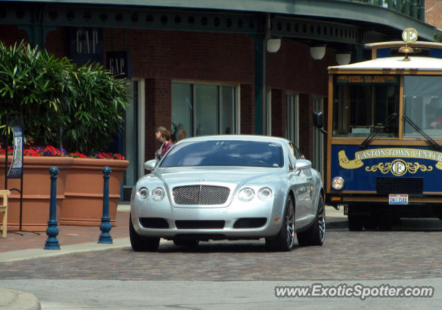 Bentley Continental spotted in Columbus, Ohio