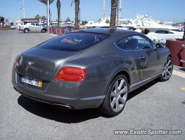 Bentley Continental spotted in Vilamoura, Portugal