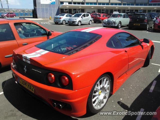 Ferrari 360 Modena spotted in Douglas, United Kingdom