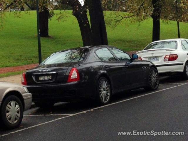 Maserati Quattroporte spotted in Melbourne, Australia