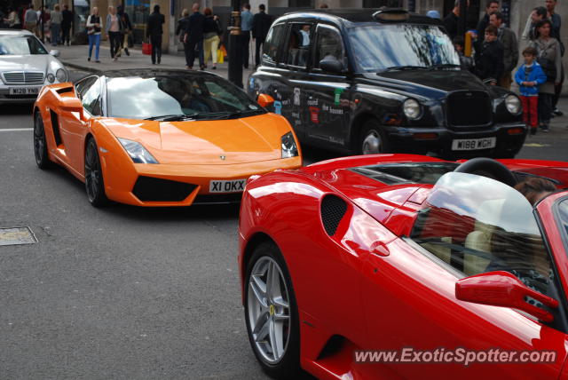 Lamborghini Gallardo spotted in London, United Kingdom