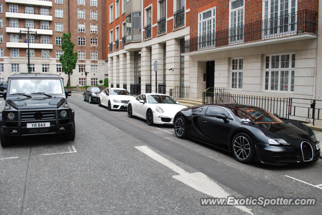 Bugatti Veyron spotted in London, United Kingdom