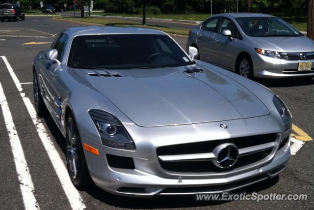 Mercedes SLS AMG spotted in Paramus, New Jersey